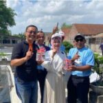 Diiringi Reog dan Jathilan, Mbak Vinanda Door to Door Sapa Warga Ketami