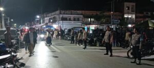 Polres Toba dan Jajarannya Monitoring Pengamanan Acara Hiburan Di Balige