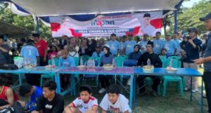 Menangkan Vinanda – Gus Qowim di Pilwali Kediri, Paguyuban Pendekar Nusantara Gelar Pencak Dor