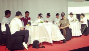 KPU OKU Laksanakan Giat Senam Sehat Bersama Menuju Pilkada Serentak Tahun 2024