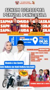 Mengejutkan, HUT SAPMA Pemuda Pancasila akan dihadiri Mbak Vinanda dan Gus Qowwim