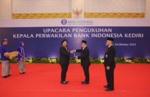 Kepala Perwakilan Bank Indonesia Kediri Resmi Dikukuhkan