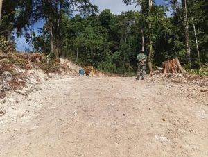 Wujud Nyata Komitmen Satgas TMMD Ke-122, Pembuatan Jalan Capai 100?n Siap Diresmikan