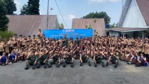 Kegiatan Latihan Dasar Kepemimpinan Siswa dan Pramuka Dasar SMK Barunawati Tahun Ajaran 2024/2025
