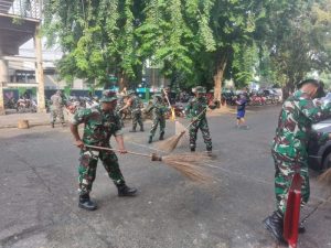 Karya Bakti Pembersihan Fasos, Fasum, Oleh Koramil 05/Kramatjati