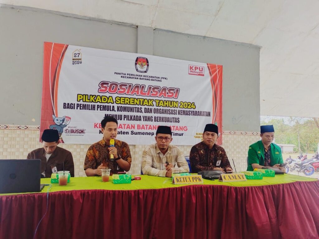 Mendorong Pemilih Cerdas Di Kecamatan Batang – Batang, Begini Upaya PPK dalam Sosialisasi Pilkada Damai 2024.
