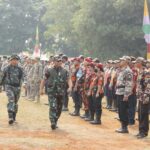 Danrem 051/Wkt Dampingi Kasdam Jaya Tutup TMMD Ke-122 di Bekasi
