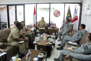 Bakamla RI Terima Courtesy Call dari Brigadir Jenderal Andrew M. Niebel