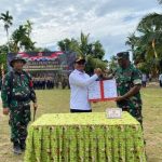 Kasdam XVIII/Kasuari Resmi Tutup Kegiatan TMMD Ke-122 Tahun 2024 di Kampung Saporkren