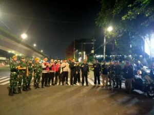 Cegah dan Antisipasi Tawuran Warga, Polsek Johar Baru Tingkatkan Patroli Bersama Tiga Pilar