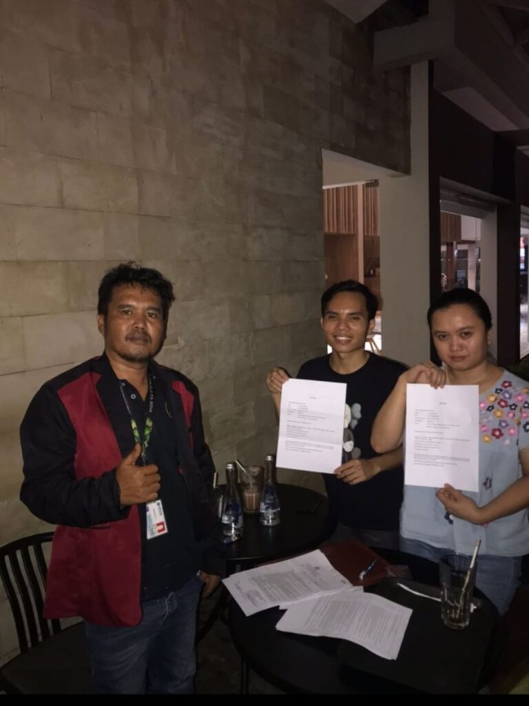 Merasa Nama Baiknya Dicemarkan : Sujon Naingggolan laporkan RMJ ke Polres Metro Bekasi