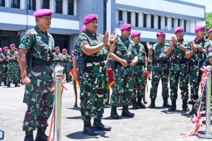 Plaza Brigif 2 Marinir Diresmikan Langsung Oleh Dankormar
