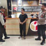 Polisi Gelar Patroli Dialogis di Kantor Bawaslu DKI