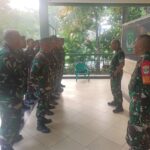 Danramil 01/Menteng Berikan Penekanan Kepada Babinsa Saat Apel Pagi