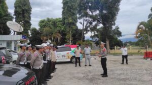 Puluhan Kendaraan Terjaring Razia Pada Operasi Gabungan Pemeriksaan PKB di Toba
