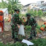Karya Bhakti Pembersihan Fasos, Fasum, Oleh Koramil 01/Jatinegara
