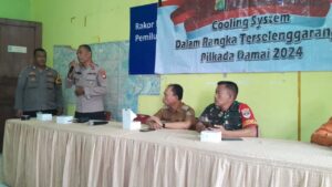 Polsek Bekasi Selatan Gelar Cooling System Jelang Pilkada 2024 di Margajaya