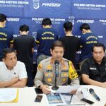 Polres Metro Depok Amankan Lima Pelaku Judi Online