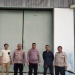 Jelang Pergeseran Logistik KPU, Sejumlah Personil Polri Amankan Gudang Logistik