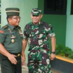 Kodim 0501/JP Sambut Kedatangan Kasdam Jaya Dalam Rangka Pamitan