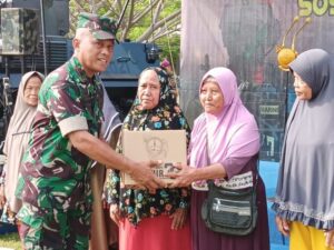 Pasmar 1 Gelar Bakti Sosial dan Pemeriksaan Kesehatan di Marunda, Cilincing untuk Peringati HUT Marinir ke-79