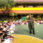 Kegiatan Perjusa SDN Gunung 01, Babinsa Sampaikan Materi Wasbang