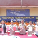 3 Bulan Terakhir, Polsek Pamulang Ungkap Berbagai Kasus Tindak Pidana
