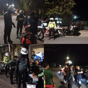 Tim Elang Laksanakan Giat Patroli Rutinan, Cegah Kecelakaan Dan Aksi Balap Liar
