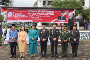 Kapolres Toba Hadiri Upacara Peringatan Hari Pahlawan Ke 79 Tahun 2024