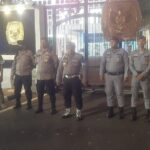 Patroli Tiga Pilar Menteng Kontrol Kantor KPU Pusat RI Untuk Ciptakan Pilkada Aman Dan Damai