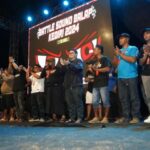 Ribuan Massa Sambut Meriah Kedatangan Mas Dhito di Aksi Battle Sound Horeg