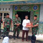 Koramil Kramatjati Berikan Bantuan Sembako ke Yayasan Yatim Piatu Pesantren Nurul Amal