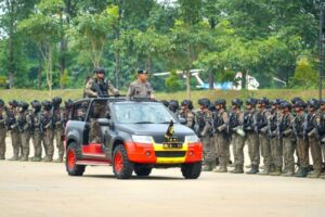 Sebanyak 406 Personel Brimob Kembali Disiapkan Pengamanan Obvit PT. Freeport Indonesia