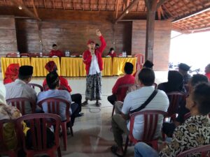 Konsolidasi dengan Kader – Kader PDI Perjuangan, Teguh – Farida Harus Menang