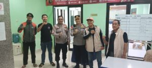 Wakapolsek Metro Menteng Pengecekan Kantor PPK Menteng Untuk Ciptakan Pilkada Aman Dan Damai
