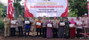 Kodim 0502 Jakarta Utara bersama Polres Jakarta Utara Gelar Launching Gerakan Pangan Merah Putih di Kelapa Gading