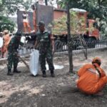 Pembersihan Fasos dan Fasum, Oleh Koramil 04/Pulogadung Pada Giat Karya Bakti