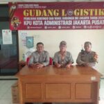 Pengecekan Pengamanan Gudang Logistik Pilkada Kecamatan Cempaka Putih