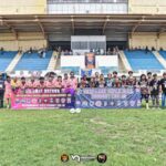Alumni Boedoet 145 Basis Cus 40 Adakan Turnamen Sepak Bola Antar Basis U35+ di GOR Ciracas Jakarta Timur