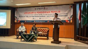 Hadir di Lokakarya Yang di Selenggarakan PD Aisyiyah, Teguh Haryono Sampaikan Program Klunting Bojonegoro Bermanfaat
