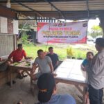 Jelang Pilkada, Polsek Laguboti Sampaikan Pesan Kamtibmas