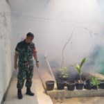 Waspada Demam Berdarah, Koramil 06/Cakung Mempelopori Kebersihan Dan Kesehatan Lingkungan