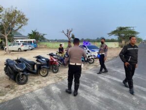 Gerak Cepat Lanjuti Laporan Masyarakat, Tim Elang Dan Zebra Satlantas Polres Sumenep Patroli Ke Aksi Balap Liar