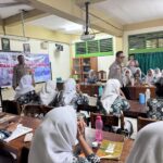 Penyuluhan Dan Deklarasi Anti Tawuran Polsek Johar Baru Di Sekolah SMK Negeri 14 Jakarta