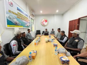 Bakamla RI Kembali Gelar Sosialisasi Pencegahan Penyelundupan Di TBK