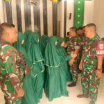 Rangkaian HUT Ke 79 TNI, Koramil Duren Sawit Berikan Bantuan Sembako ke Yayasan Al-Khairan