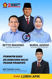 Terpampang Banner Dari Fraksi Gerindra dan Foto Presiden Prabowo, Yang Diduga Ada Kampanye Terselubung Untuk Paslon 02