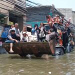 Dandim 0502 Jakarta Utara Tinjau Banjir Rob di Muara Angke Bersama PJ Gubernur dan Wali Kota