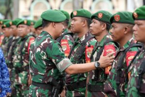 Danrem 052/Wkr, pimpin Apel Gelar Pasukan Pilkada serentak Provinsi Banten Tahun 2024