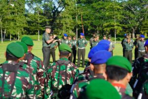 Arahan Danrem 012/TU : Pastikan Stabilitas dan Jaga Netralitas TNI di Pilkada 2024